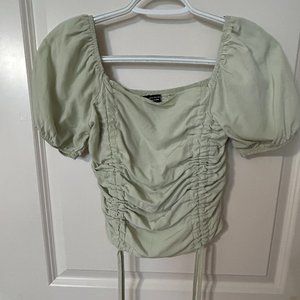 SHEIN light green top
